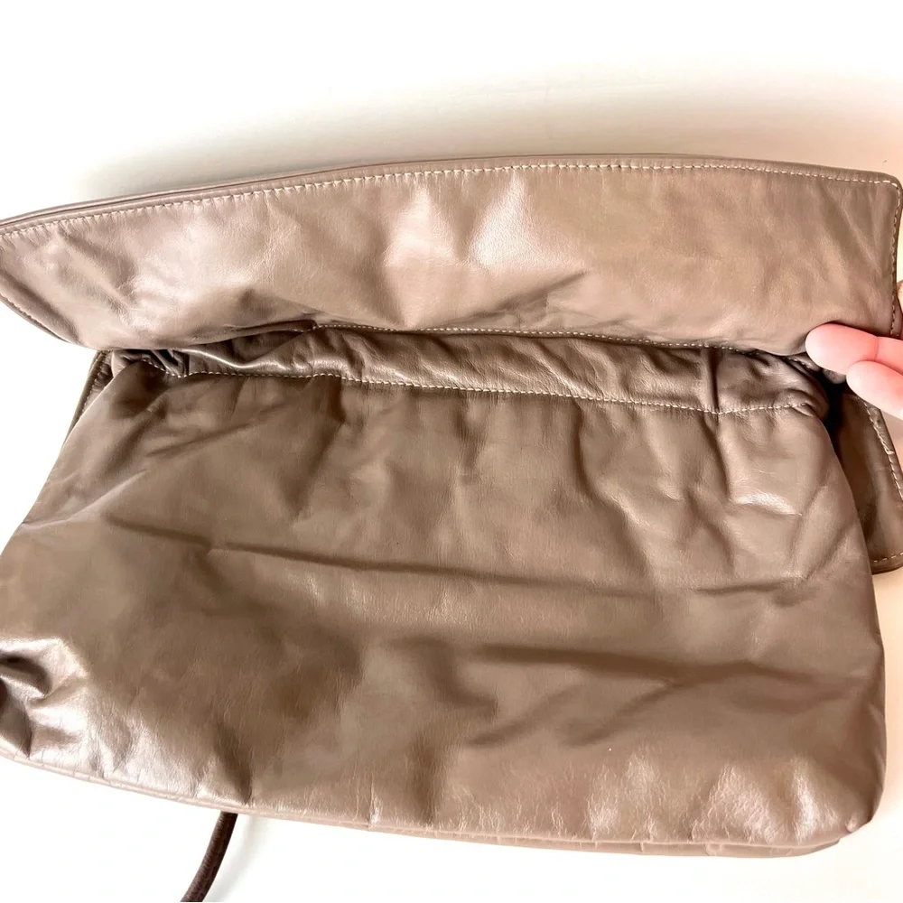 Unbranded Vintage Crossbody Clutch Hinge Snap Closure Bag